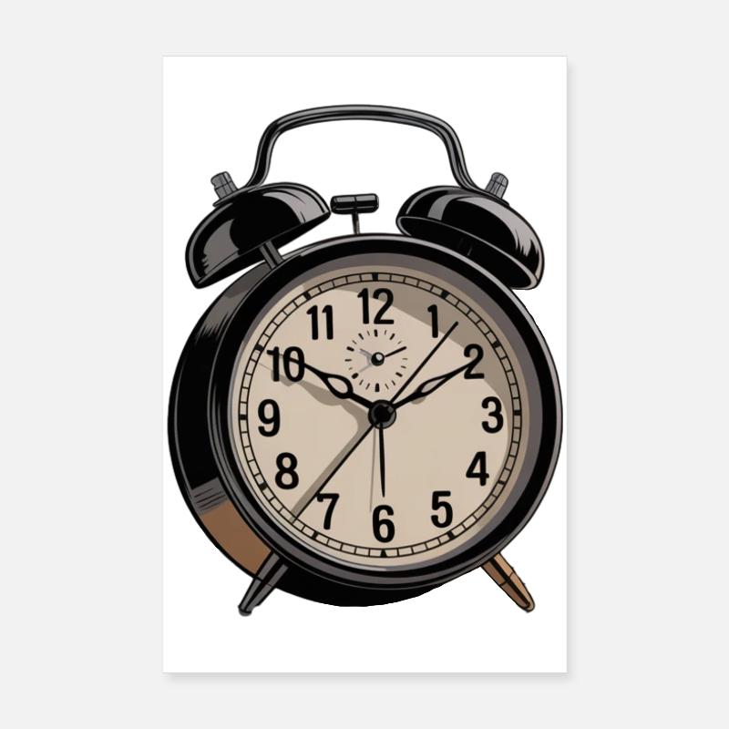 Wecker Poster 20x30 cm