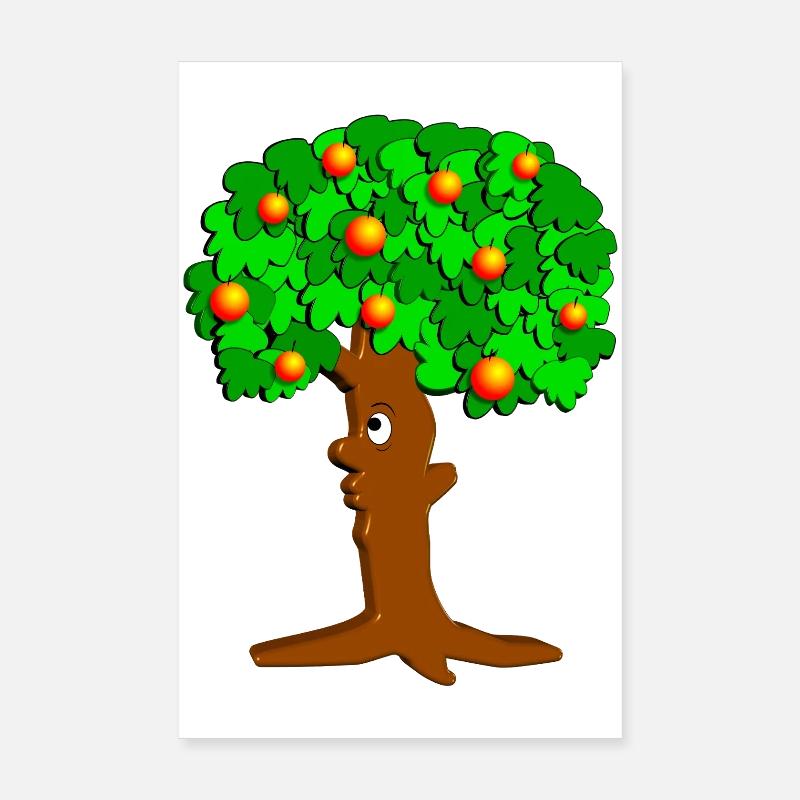 Apfelbaum Poster 20x30 cm