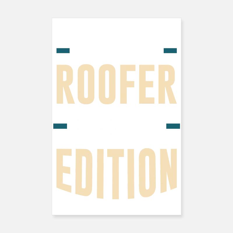 Roofer Limited Edition Poster 20x30 cm