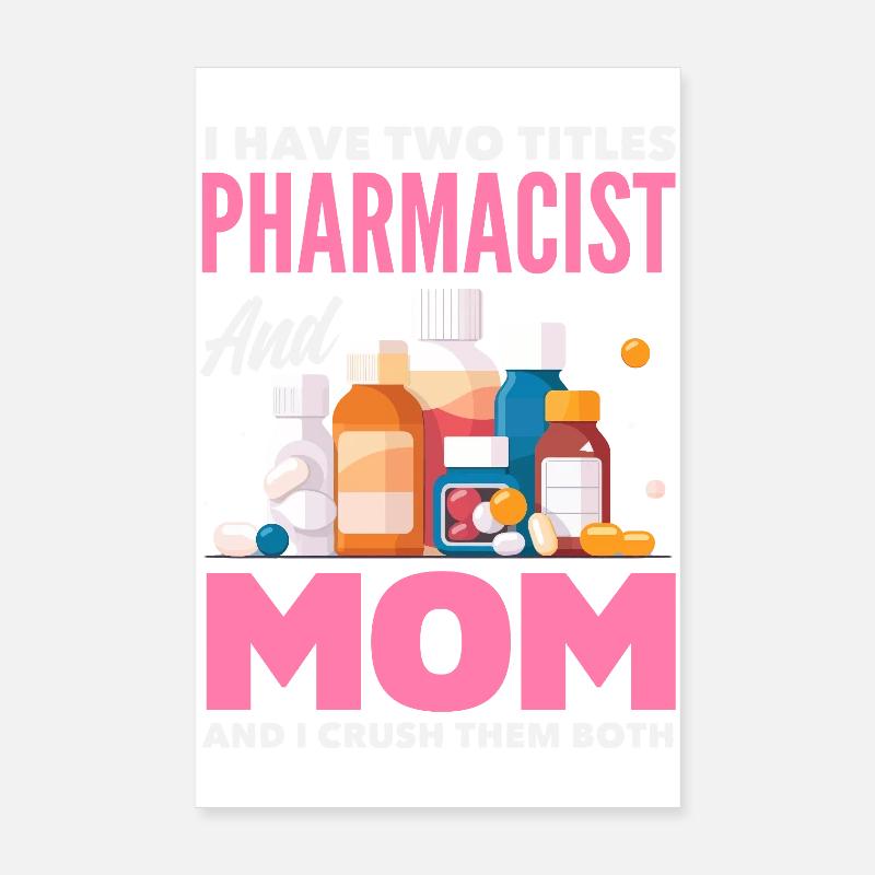 Apotheker Pharmazeutisch-technischer Poster 20x30 cm