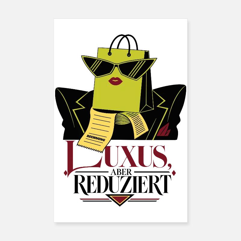 Luxe mais réduit Poster 20 x 30 cm