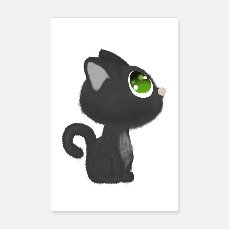 Chat Poster 20 x 30 cm