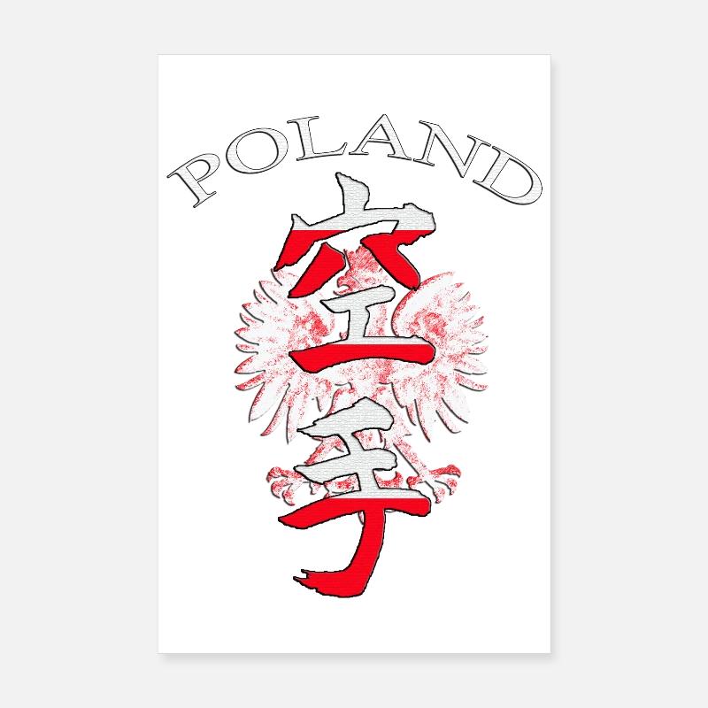 Poland Eagle Symbol Cultural Statement Design Poster 20x30 cm