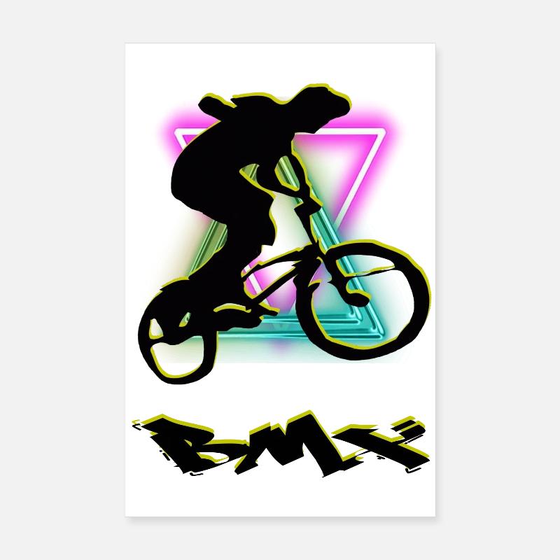 BMX Bike Poster 20x30 cm