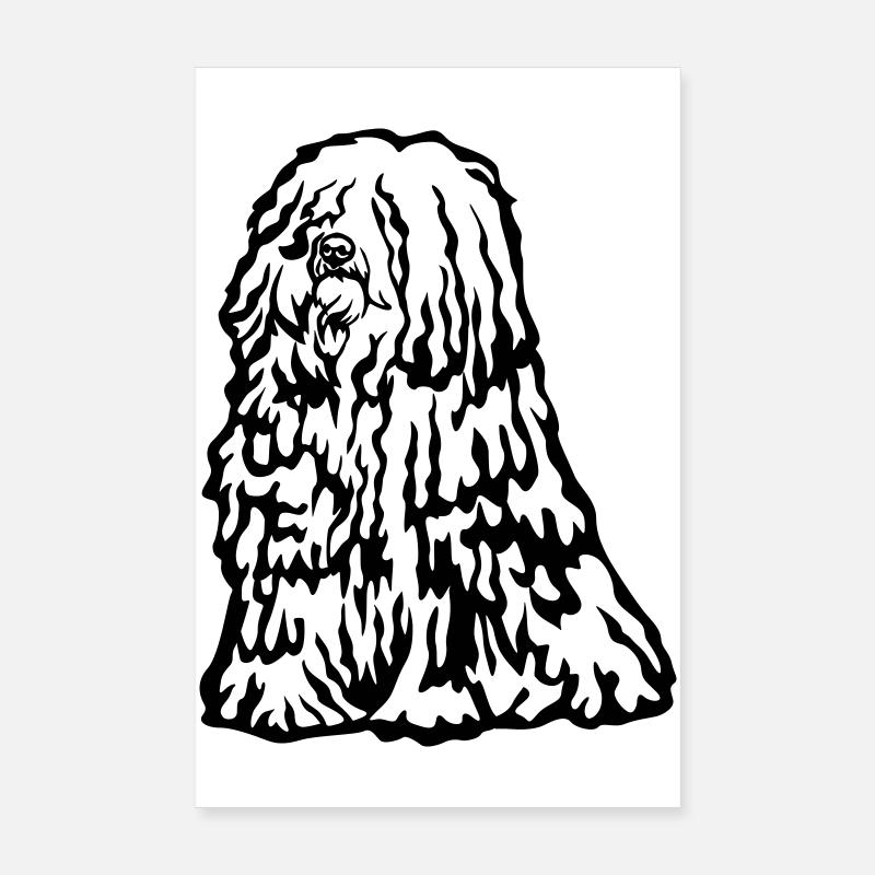 Puli Poster 20x30 cm