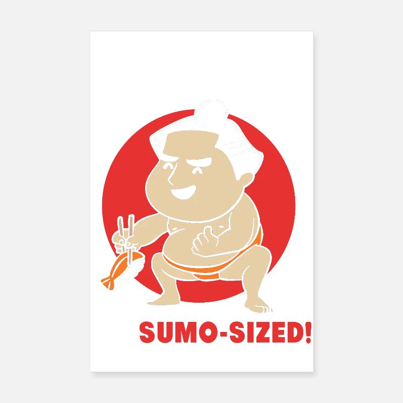 sumo Poster 20 x 30 cm