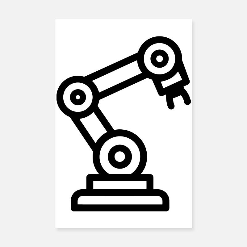 bras robotique Poster 20 x 30 cm