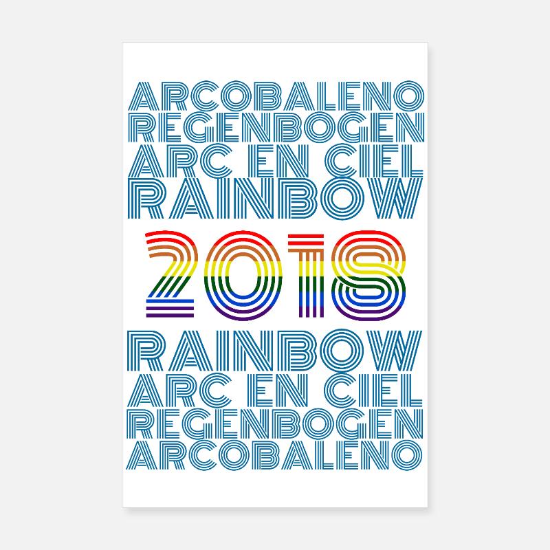 Arc-en-ciel 2018 Poster 20 x 30 cm