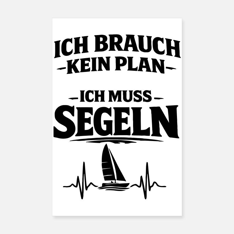 Segeln Poster 20x30 cm