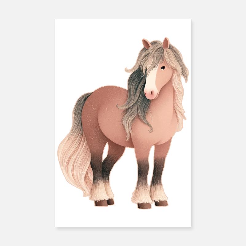 Cheval Poster 20 x 30 cm