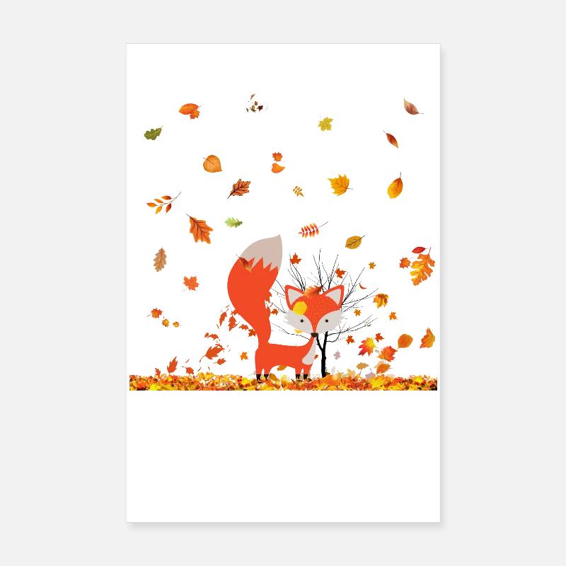 Herbst Poster 20x30 cm