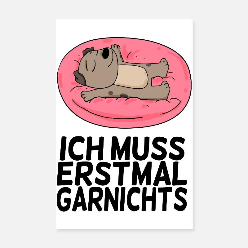 Lustiger Spruch lustige Sprüche Poster 20x30 cm