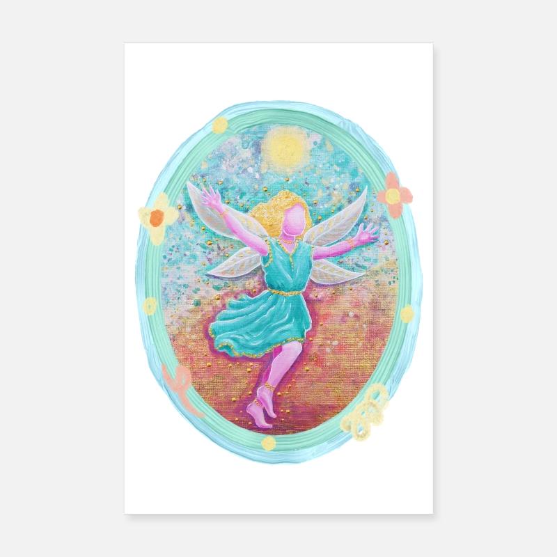 ZauberElfe der Freude - Sonja Ariel von Staden Poster 20x30 cm