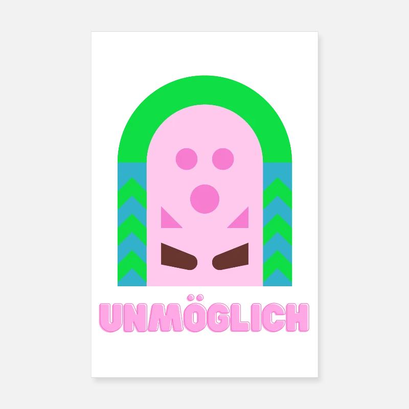 Unmöglich Poster 20x30 cm
