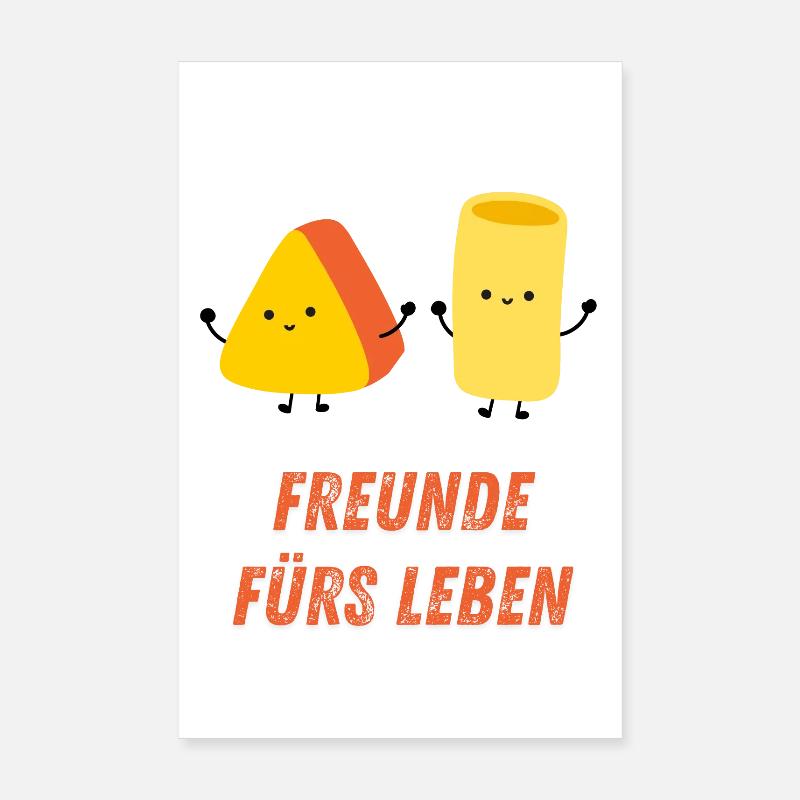 Amis pour la vie Poster 20 x 30 cm