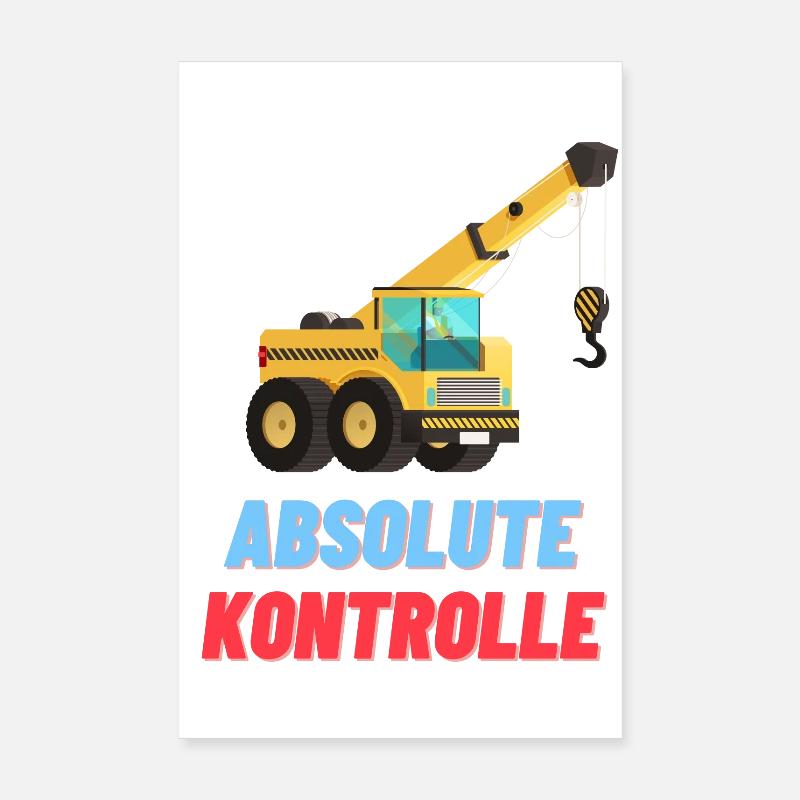 Absolute control Poster 8" x 12" (20x30 cm)