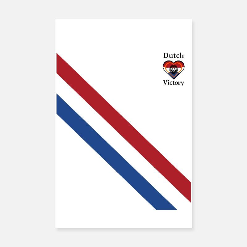 Great Dutch victory Poster 8" x 12" (20x30 cm)