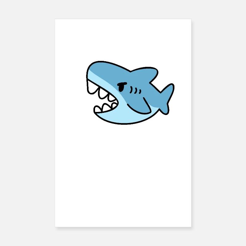 Requin majestueux Poster 20 x 30 cm