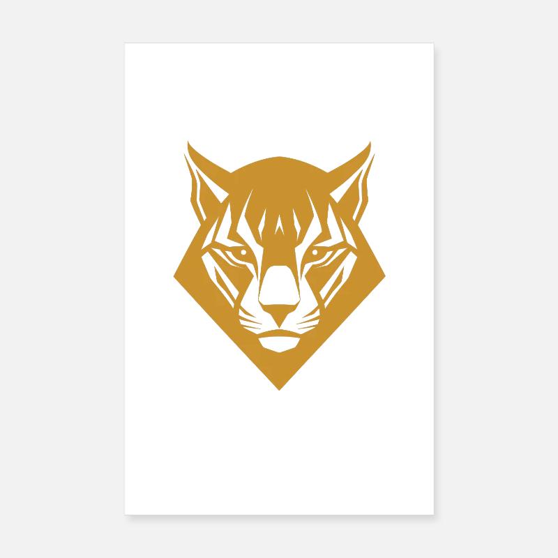 Fascinating ocelot Poster 8" x 12" (20x30 cm)