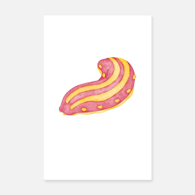 Curieuse concombre de mer Poster 20 x 30 cm