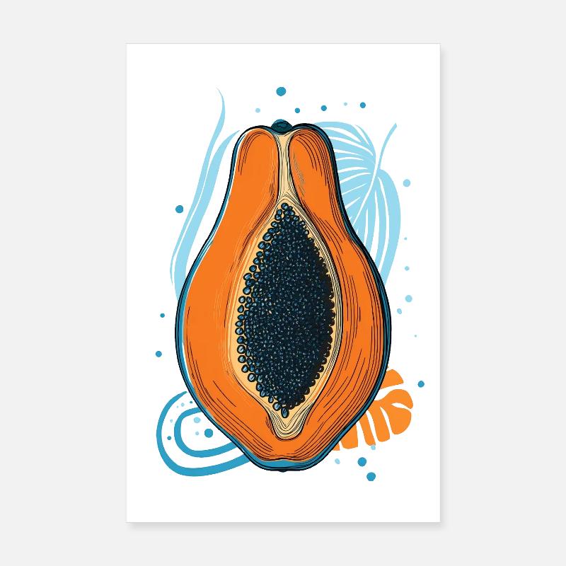 papaye Poster 20 x 30 cm
