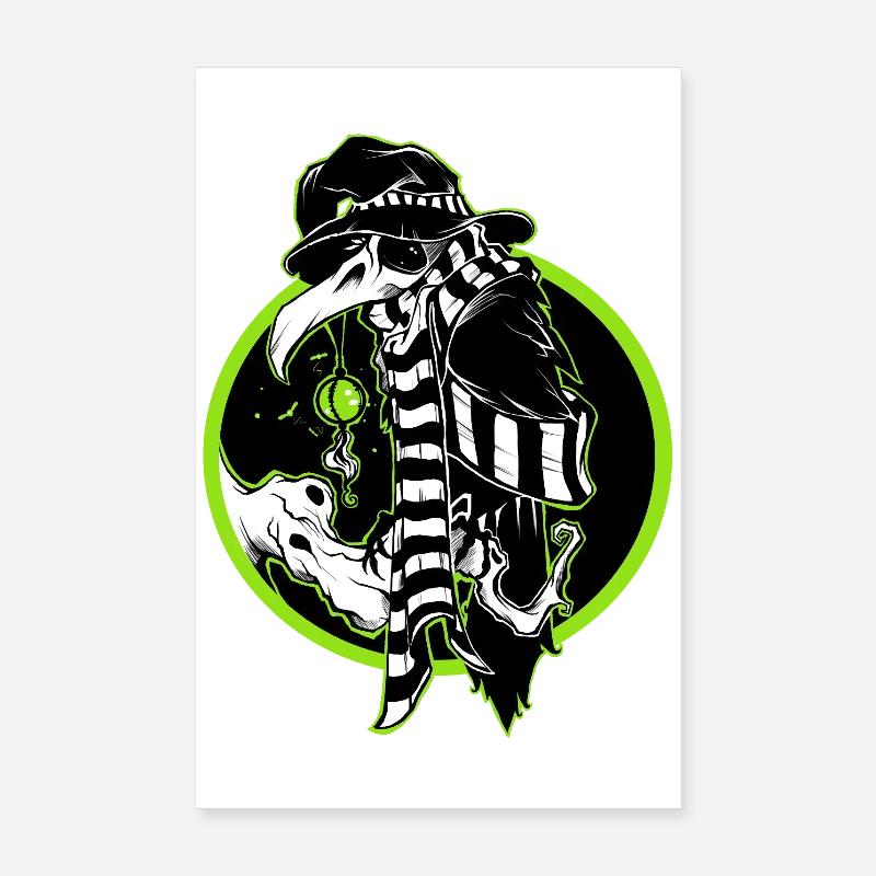 Corbeau Poster 20 x 30 cm