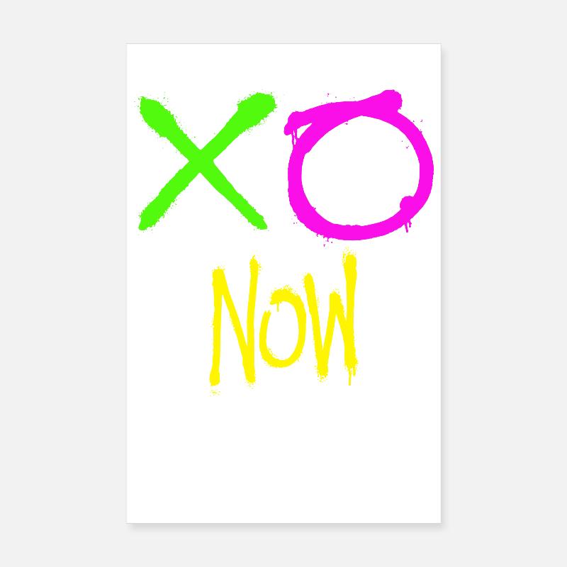 XO maintenant Poster 20 x 30 cm