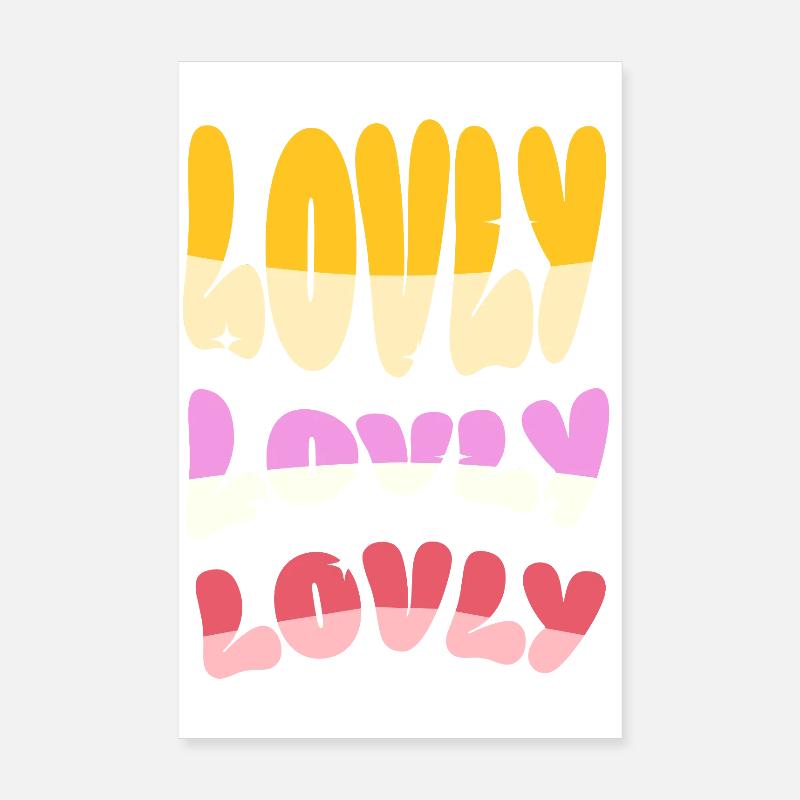 Amour Charmant Aimant Poster 20 x 30 cm