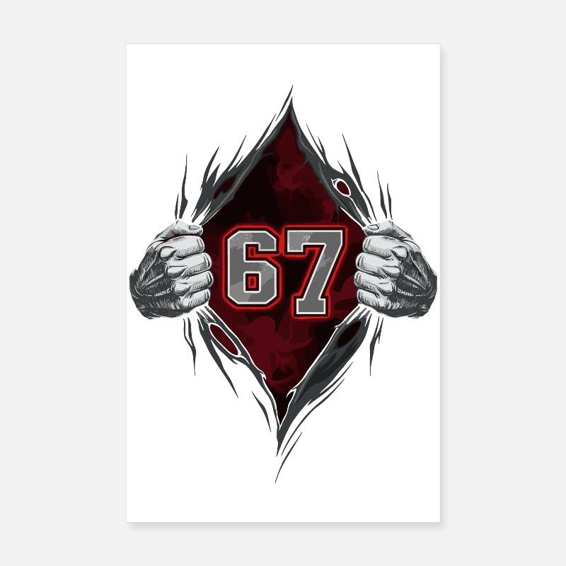 sixseven Poster 20x30 cm