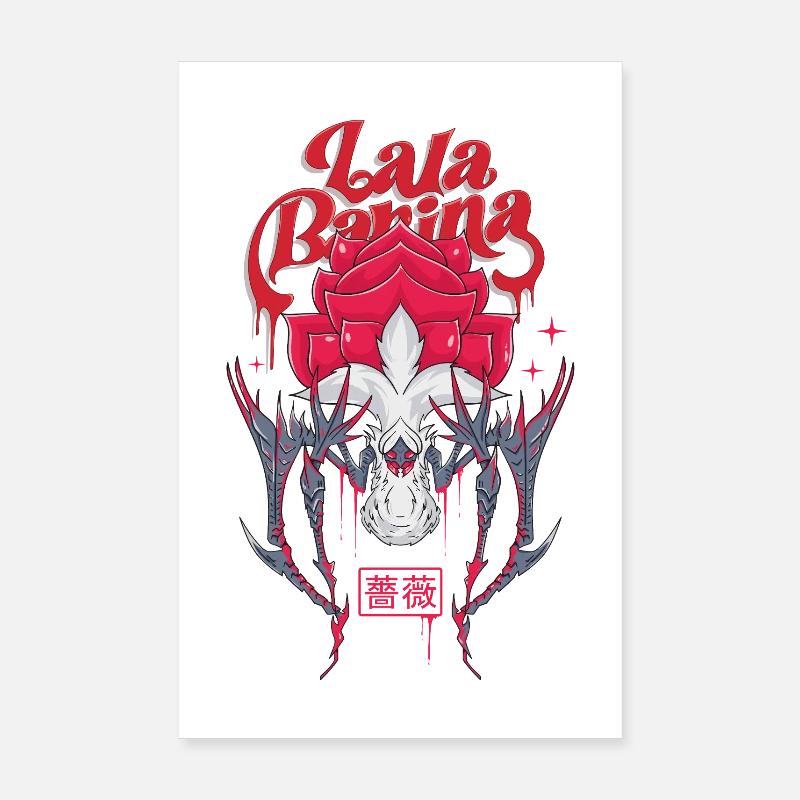 Blumenmonster Poster 20x30 cm