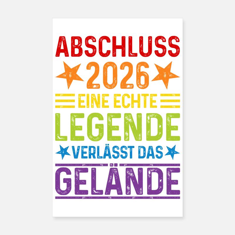 Conclusion 2026 Real legend leaves the site Poster 8" x 12" (20x30 cm)