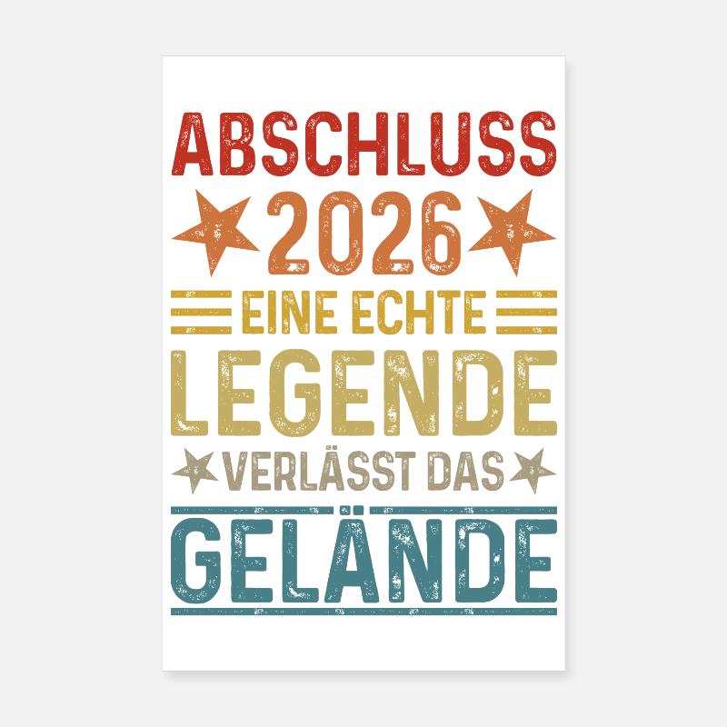 Conclusion 2026 Une légende quitte le site Poster 20 x 30 cm