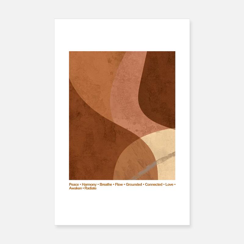 Paix et Harmonie Poster 20 x 30 cm