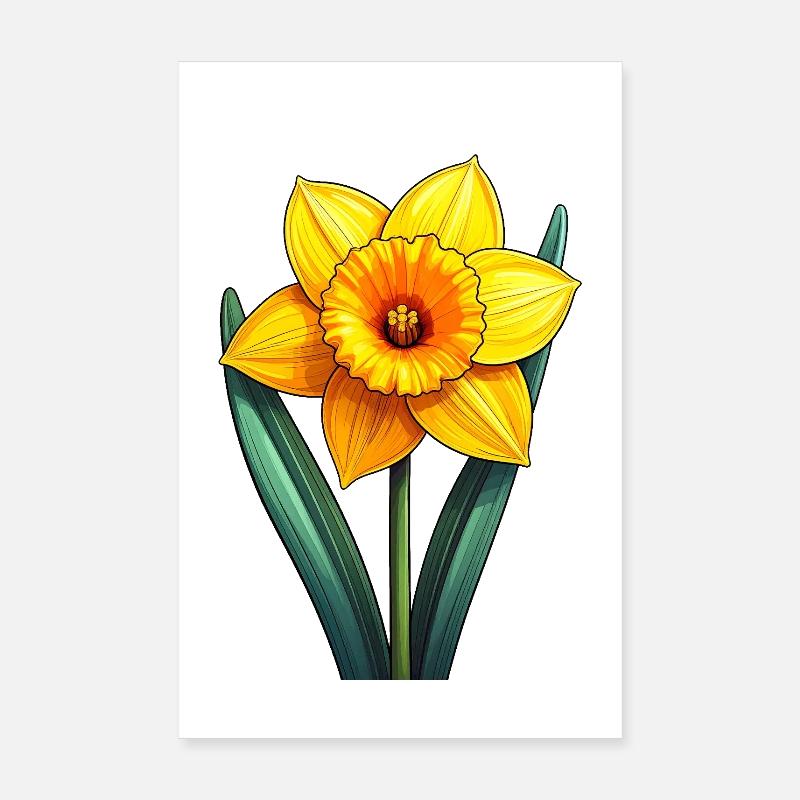 Jonquille / Jonquille Poster 20 x 30 cm