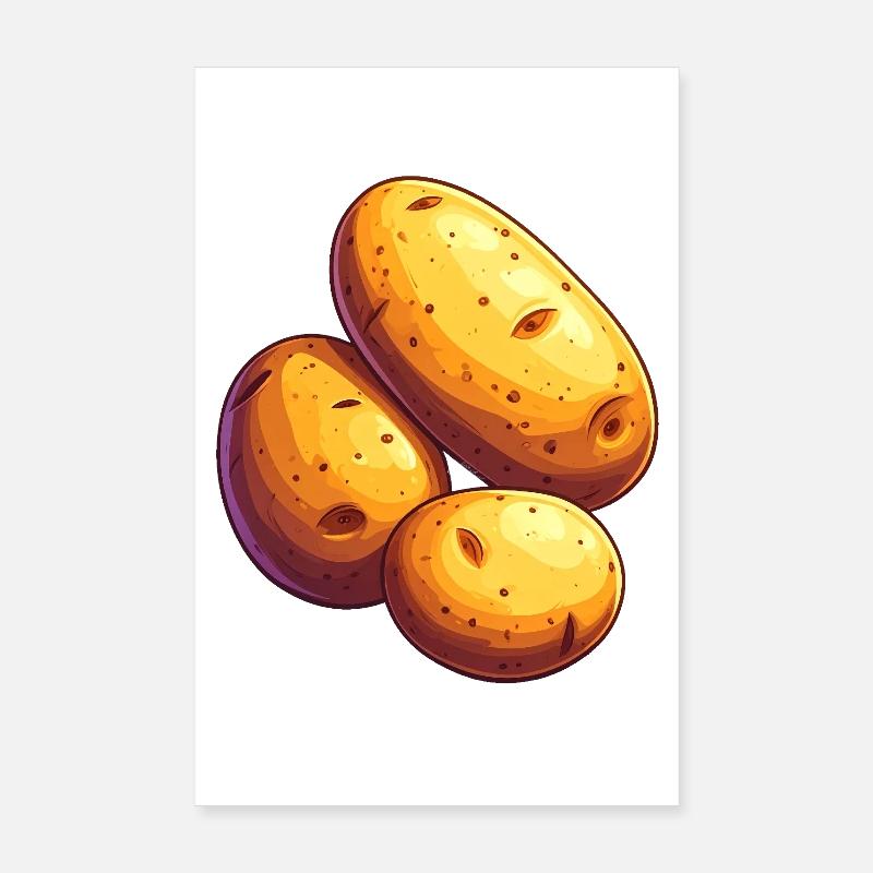 Pomme de terre Poster 20 x 30 cm