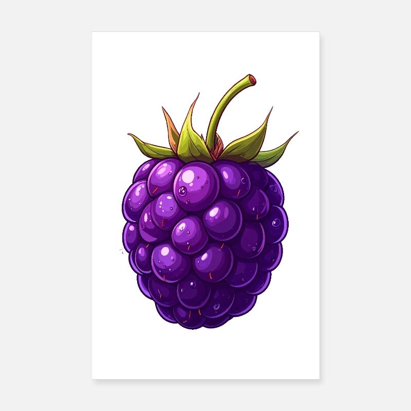 mûre Poster 20 x 30 cm