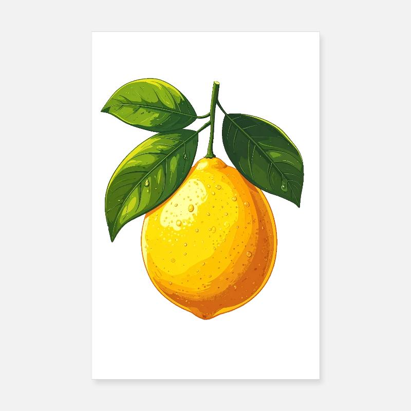 citron Poster 20 x 30 cm