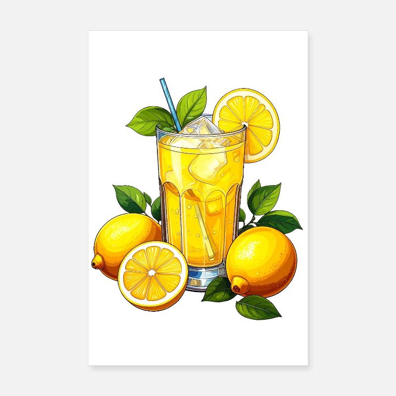 Lemonade Poster 8" x 12" (20x30 cm)