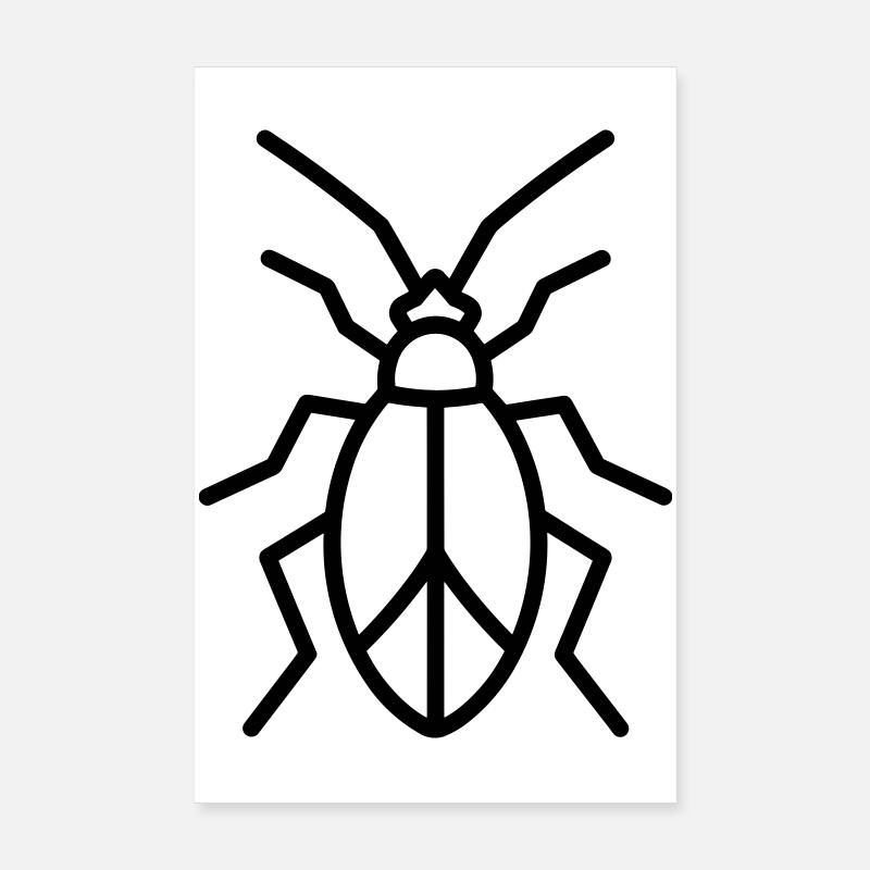 Blattlaus Poster 20x30 cm