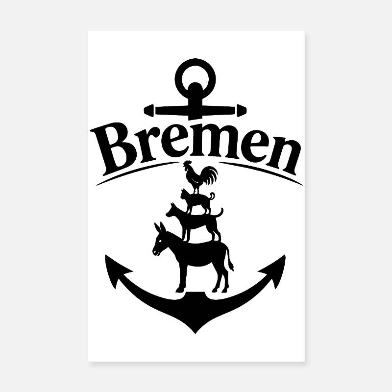 Bremen Poster 20x30 cm