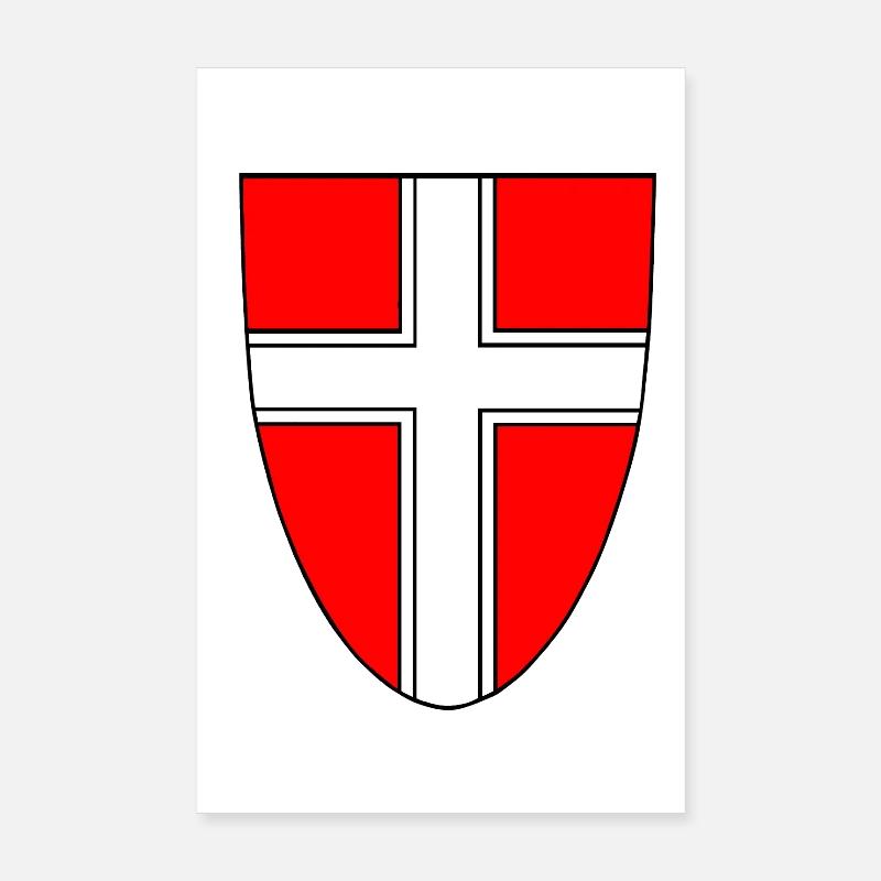 Wien Wappen Poster 20x30 cm
