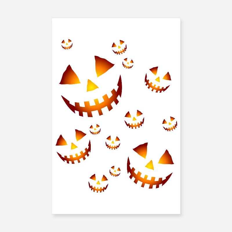 Pumpkins Poster 8" x 12" (20x30 cm)