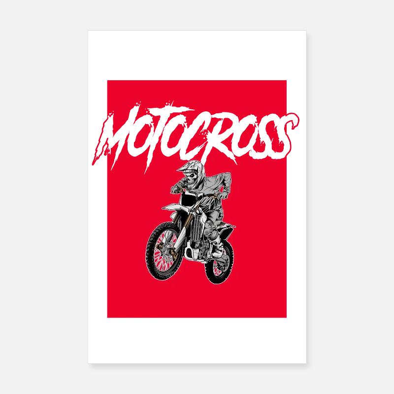 Motocross Poster 20 x 30 cm