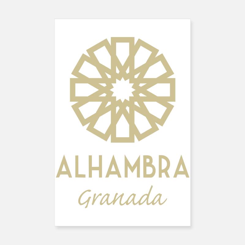 Alhambra Granada 1 Poster 20x30 cm