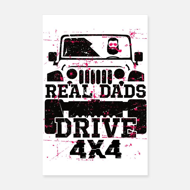 4x4 4x4 Poster 20 x 30 cm