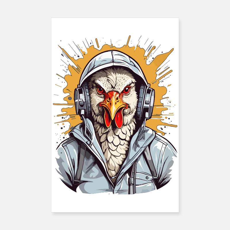 Hänchen Rock Poster 20x30 cm