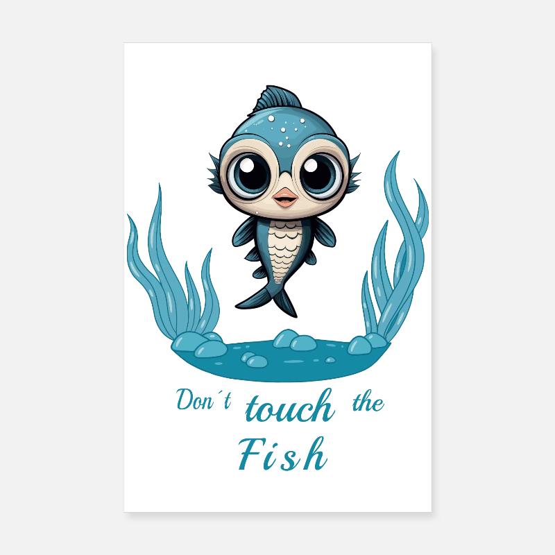 Poisson sucré Poster 20 x 30 cm