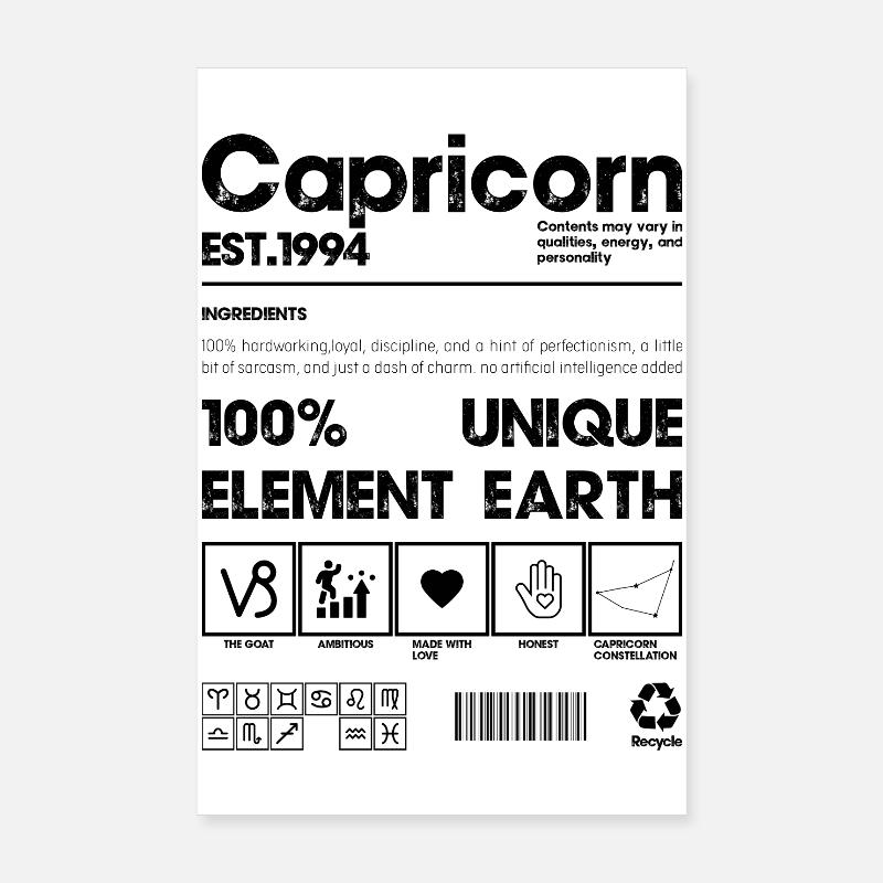 Steinbock 1994 Poster 20x30 cm