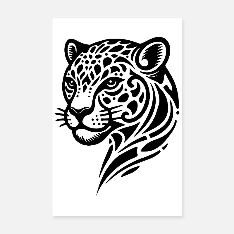 Gepard Poster 20x30 cm