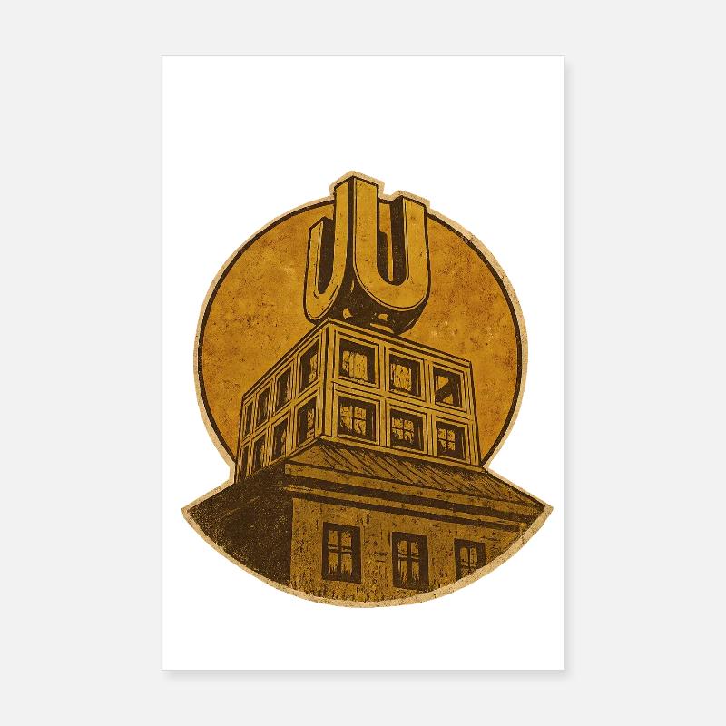 Dortmund U Poster 8" x 12" (20x30 cm)